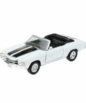 Vergelijk speelgoedauto chevrolet 1971 chevelle wit 1 34 prijs