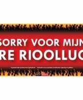 Vergelijk sticky devil sorry voor mijn zure rioollucht prijs