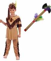 Vergelijk verkleed indianen outfit voor kinderen maat l met tomahawk prijs