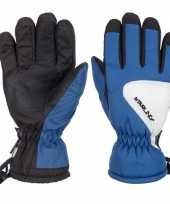 Vergelijk wintersport starling riva handschoenen voor kinderen gemeleerd kobalt zwart wit prijs
