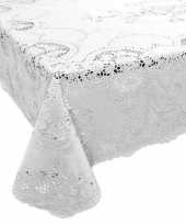Vergelijk wit tafelkleden tafellakens 137 x 180 cm rechthoekig prijs