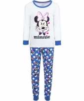 Vergelijk witte disney pyjama minnie mouse met hartjes voor meisjes prijs