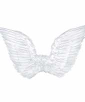 Vergelijk witte engel vleugels 75 cm kostuum prijs
