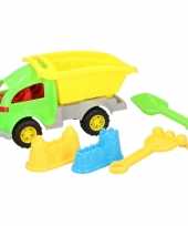 Vergelijk zandbak speelgoed kiepauto enkele oplegger 33 cm prijs