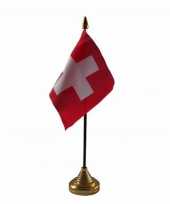 Vergelijk zwitserland versiering tafelvlag 10 x 15 cm prijs