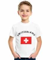 Vergelijk zwitserse vlag t shirts voor kinderen prijs